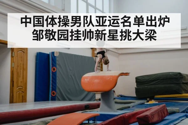 young gymnast training